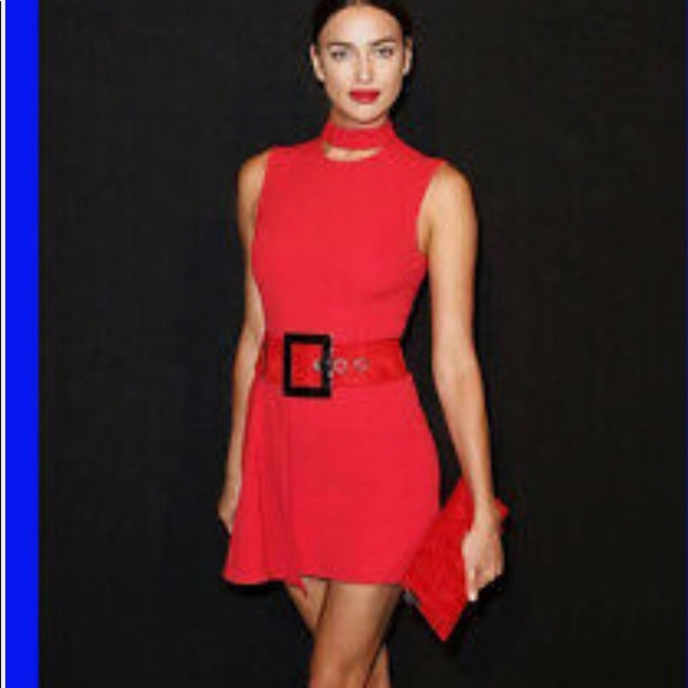 Red Versace Dress